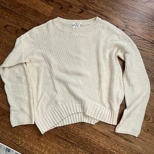 Cream Cotton Sweater